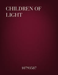 Children of Light Instrumental Parts choral sheet music cover Thumbnail